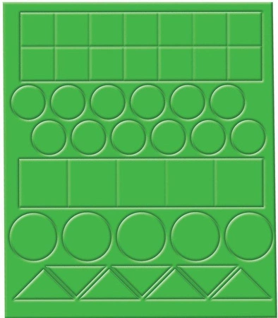 Zestaw kreatywny Mozaika Pojazdy 3+, Janod