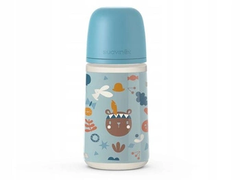 Butelka sx pro 270 ml z smoczek średni 3m Suavinex