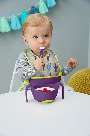 Śliniak dla niemowlaka w saszetce, Cactus Capers, b.box