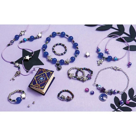 Zestaw kreatywny do tworzenia biżuterii Szkoła magii 8+, Janod