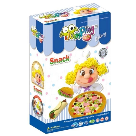Jumping Clay | Zestaw kreatywny Piekarnia - Przekąski