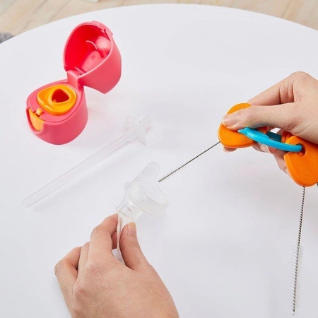 Komplet 5 szczoteczek do czyszczenia bidonów i słomek, b.box