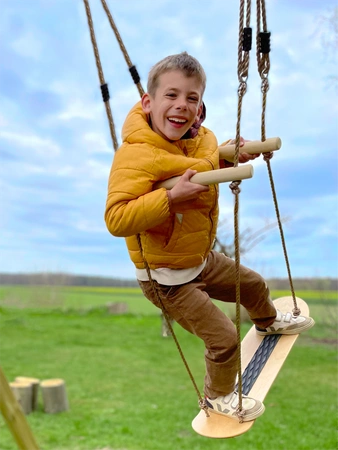 Huśtawka deskorolka Skateboard Swing 12091-SF Small Foot, zabawy w plenerze