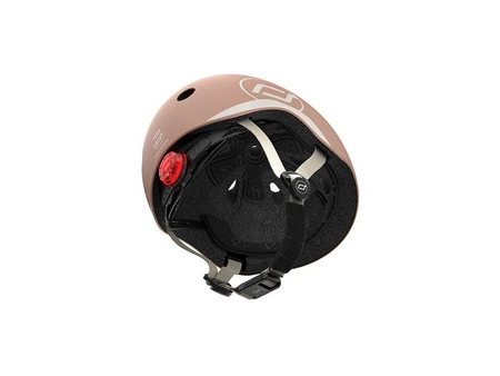 SCOOTANDRIDE Kask XXS-S dla dzieci 1-5 lat Mocha