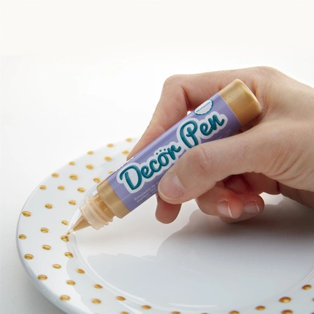 Markery żelowe z efektem 3D Apli Kids - Metaliczne 6 kolorów