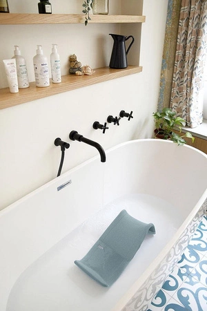 Beaba Leżaczek – wkładka do kąpieli dla niemowląt Baltic blue