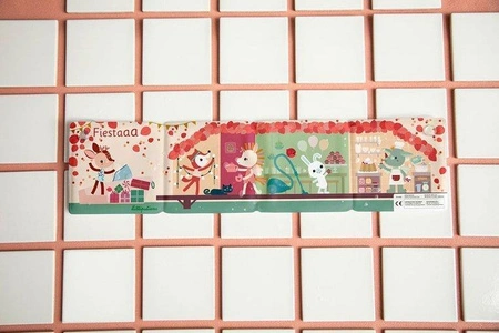 LILLIPUTIENS Magiczna rozkładana książeczka-harmonijka do kąpieli Fiesta Las 12 m+