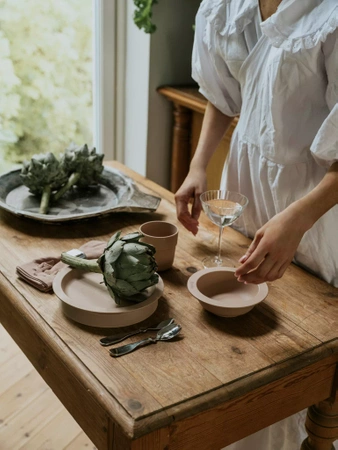 Elodie Details - Zestaw obiadowy dla dzieci - Blushing Pink