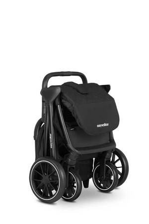 Easywalker Jackey XL Przestronny, samoskładający się wózek spacerowy z kołami XL Shadow Black