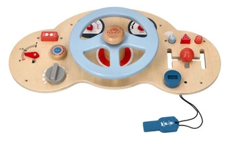 Kierownica drewniana dla dziecka