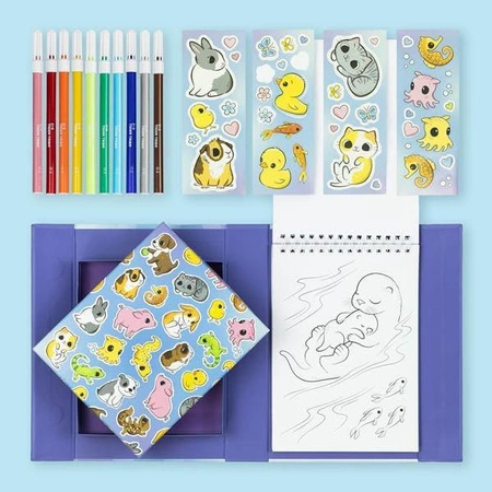 Tiger Tribe Zestaw Kolorowanek - Małe Zwierzątka