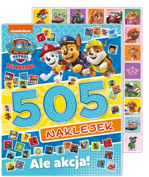 Ale akcja! Psi Patrol. 505 naklejek
