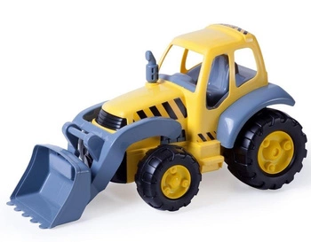 Duży traktor, ciągnik