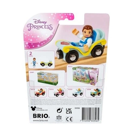 BRIO Disney Princess Królewna Bella z Wagonikiem