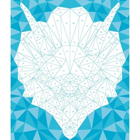 Zestaw kreatywny Mozaika Dinozaury Misterix 7+, Janod