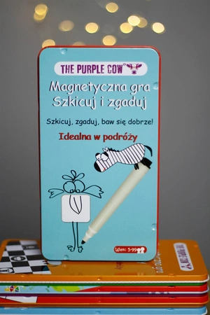 Gra magnetyczna The Purple Cow - Szkicuj i Zgaduj
