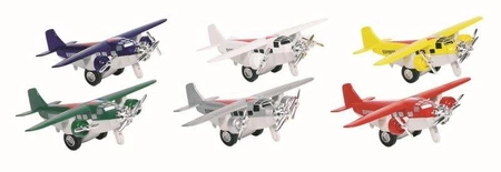 Kolorowa awionetka z napędem, 12124-Gollnest&Kiesel, zabawki dla dzieci