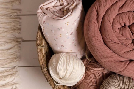 Little Dutch Otulacze 70 x 70 cm (2 szt.) Pure Pink Blush / Little Pink Flowers TE50321556