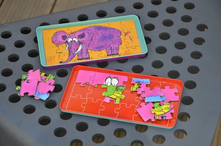 Gra magnetyczna The Purple Cow - Puzzle