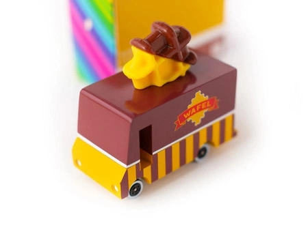 Candylab Samochód Drewniany Waffle Van