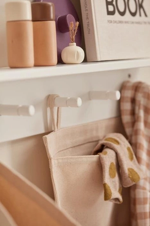 Kids Concept Star Półka Ścienna z Wieszakami Mango