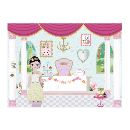 Lalka Charlotte kreatywny zestaw magnetyczny