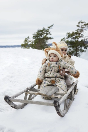 Elodie Details - Czapka Winter Bonnet - Bunny Darling - 0-3 m-ce