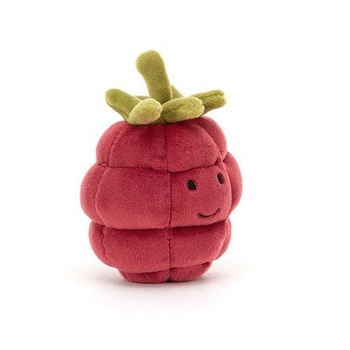 JellyCat Fabulous Fruit Raspberry- Zabawna malinka 10x8 cm
