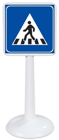 WOOPIE Zestaw Edukacyjny Mini Znaków Drogowych 16 el. + Samochodzik