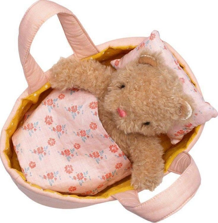 Mięciutkie łóżeczko z misiem Moppettes Bea Bear 161070-Manhattan Toy, przytulanki i misie
