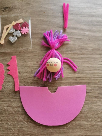 Zestaw artystyczny Apli Kids - Księżniczka