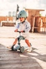 Zestaw Kask + SCOOTANDRIDE Highwaykick 1 2w1 Jeździk i hulajnoga 1-5 lat Steel