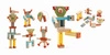 Drewniany robot ZE ELASTOROBOT DJ06435