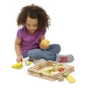 Cutting Fruit drewniane owoce do krojenia 14021-Melissa & Doug, zabawy w kuchnie dla dzieci