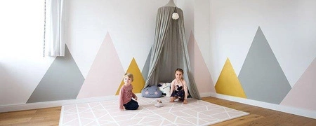 TODDLEKIND Mata do zabawy piankowa podłogowa Prettier Playmat Nordic Vintage Nude Pink