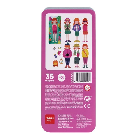 Magnetyczna układanka Mix&Match Apli Kids - Tropiki