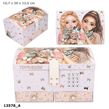 Szkatułka grająca na kod Top Model 13578A