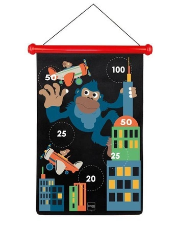 Scratch, Rzutki magnetyczne Małpka w mieście, rozmiar L