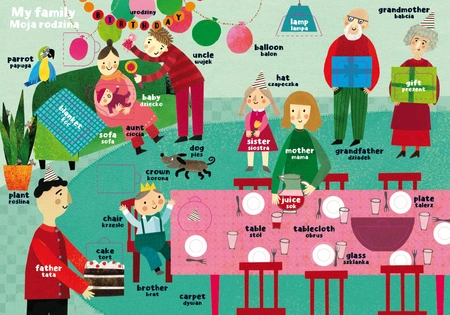 W domu. Moja pierwsza encyklopedia polsko-angielska z okienkami