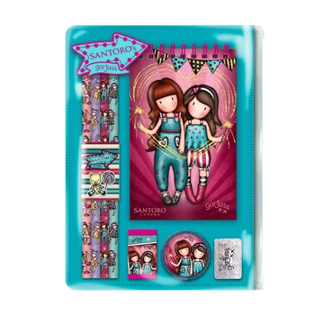 Zestaw Przyborów Szkolnych - Gorjuss - Fairground - Fireworks