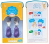 Nanas Manners 2 widelec i łyżka PURPLE 1-3 lat