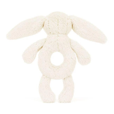 JellyCat - Króliczek Kremowy Grzechotka 18 cm