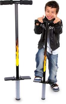 Metalowy skoczek Pogo płomień 9503-Small Foot, zabawy w plenerze