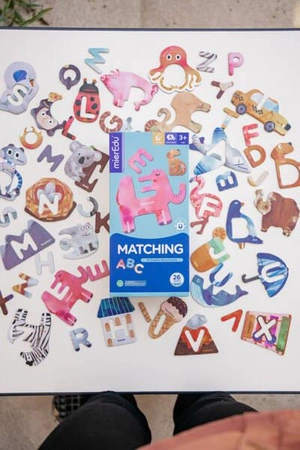 mierEdu Gra edukacyjna - Poznaję alfabet ME622