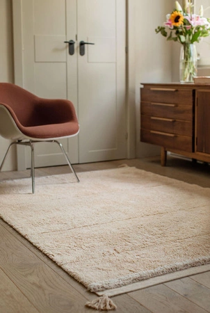 Dywan bawełniany Bloom Golden 140x200cm Lorena Canals