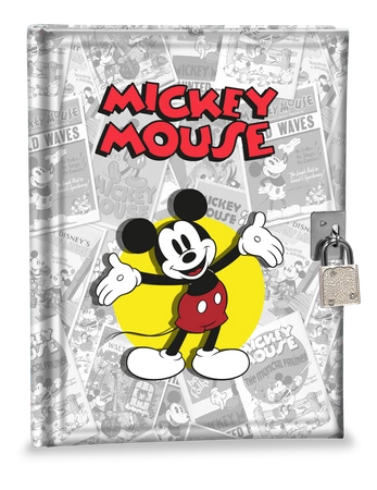 Pamiętnik zamykany na kłódkę Mickey WD20183