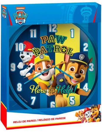 zegar ścienny Psi Patrol