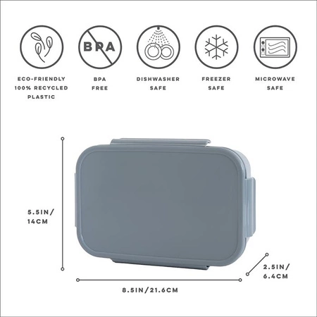 3 Sprouts Lunchbox Bento Blue