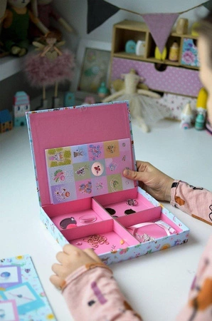 Zestaw kreatywny do tworzenia biżuterii z kaboszonami Urocze zwierzaki 10+, Janod