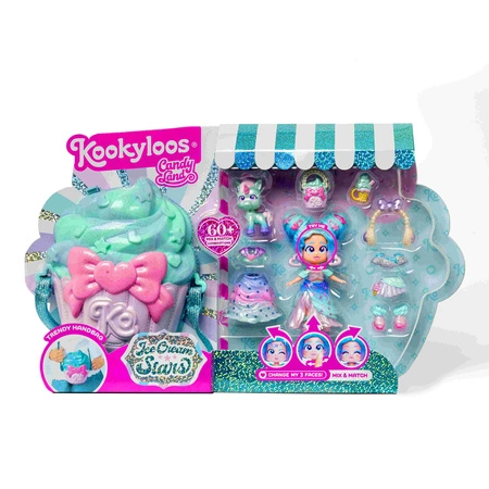 KookyLoos Deluxe Set Ice Cream Stars